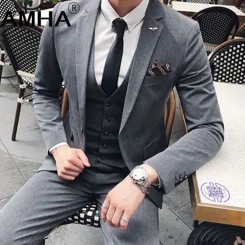 西装突显男性荷尔蒙的穿搭