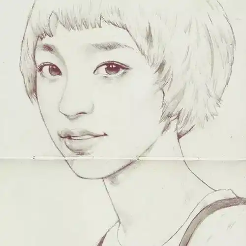 他笔下的女子,一个个美如画