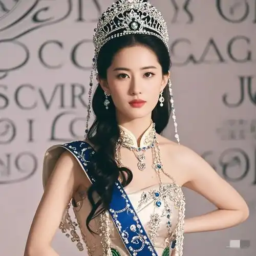 刘亦菲港姐造型端庄大气美丽动人图集原创