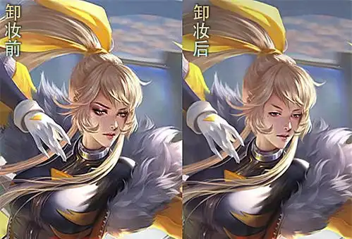 王者英雄卸妆前后对比,霸王别姬变野兽与美女,吕布此生不再爱