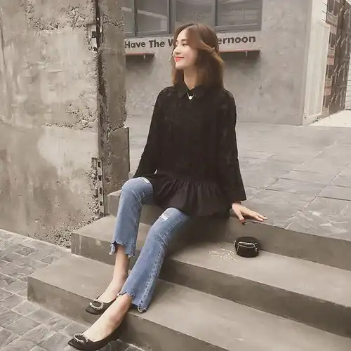 优雅小女人味道的衬衫穿搭,轻松衬托出美好气质