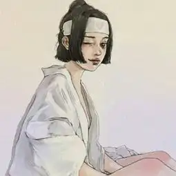 个性病态女生微信头像1