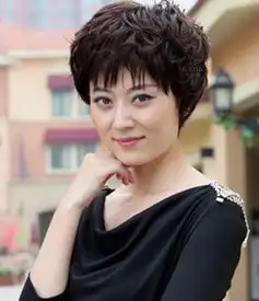 中老年正三角脸短发发型老年发型脸型图片发型师姐