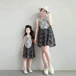 今年巨流行的俏丽母女装,让你美丽时尚不求人,女神范同步进化中
