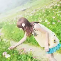 带阳光的女生头像必须唯美范