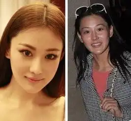 杨幂李小璐张馨予董卿妆前妆后差别巨大的女明星
