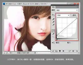 用ps打造甜美漂亮梦幻外景美女照片