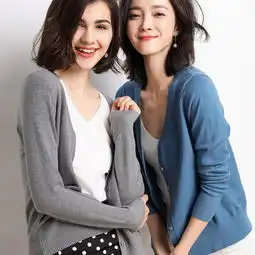 2019秋季新款女装韩版短款时尚针织开衫毛衣女纯色百搭气质外套图片大全邮乐官方网站