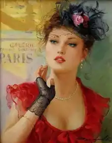 专职画乌克兰美女的幸福画家