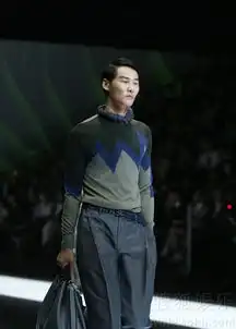 超模李振再登大牌秀场长腿演绎都市型男8545492