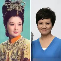 老版四大名著美女今昔对比女儿国国王神采依旧