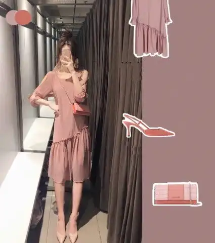 这些直戳少女心的甜系斩男穿搭,每一套都太好看了