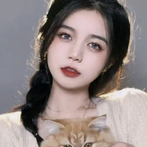 真人女头像治愈好看