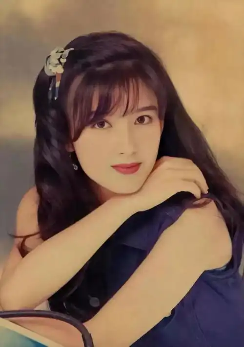 美女明星周慧敏美图照,端庄优雅,令人着迷