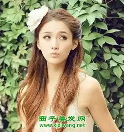 森女风长卷发发型图片打理随性时尚发型