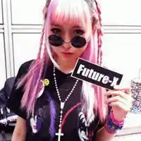 霸气彩虹灯女生头像微信头像图片大全