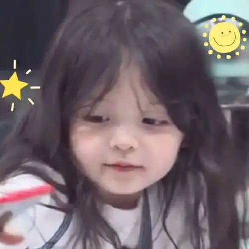头像混血小萝莉朴娜恩乖乖女鹅