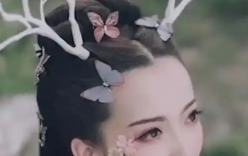 不倒翁小姐姐又出小龙女造型了,看到成品后仙女下凡了吗
