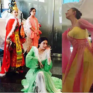2015春晚四大美女马苏亮了四大美女前身回顾