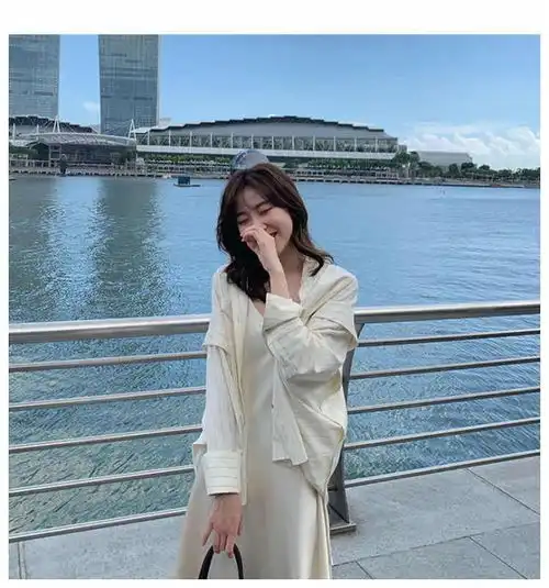 颜值高有设计感的衬衫,慵懒小众不撞款,衬衫控女孩必看