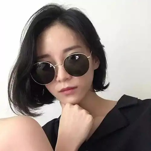蓬松中长发