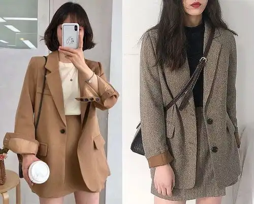 职场丽人的气质穿搭知性优雅精致得体干练中不失女人味