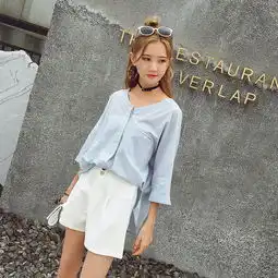 气质小女人味衬衫,帮你轻松打造洋气的出街look