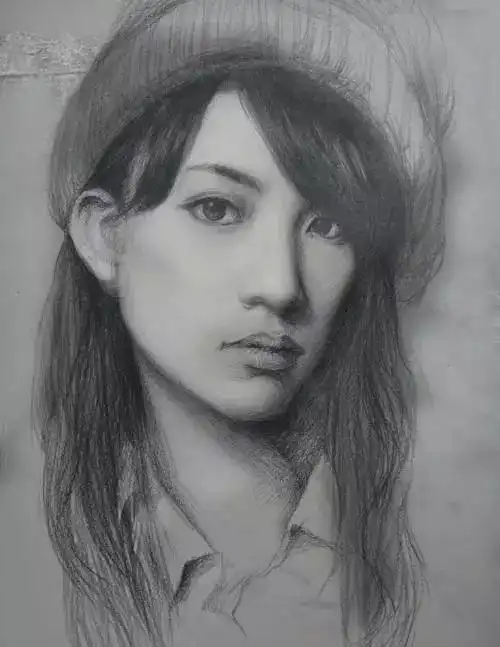 唯美女生头像素描满满的少女心