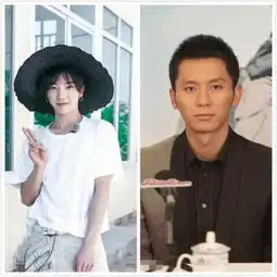 华晨宇李晨互换黑图做头像超吓人,二晨cp互动王牌谁会赢