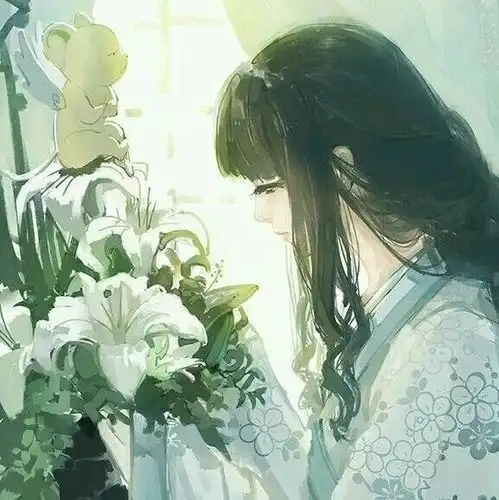 古风女生头像无人与我立黄昏