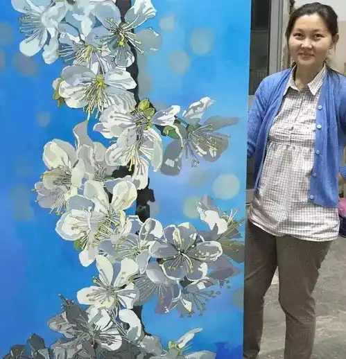 暖哭80后聋哑美女画出世界最美色彩,治愈千万人被任命世界艺术学院大使