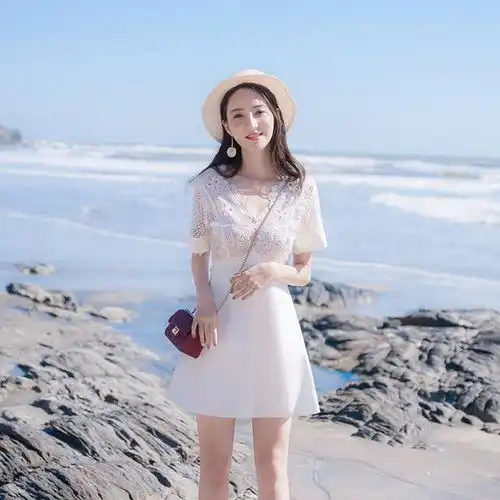 女神范十足的裙子,减龄又甜美,仙气扑面而来