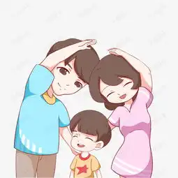 幸福美满一家三口素材图片免费下载千库网