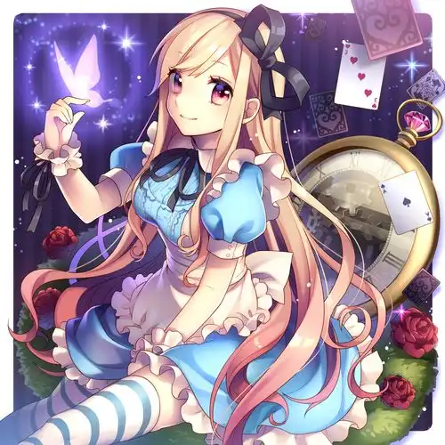 二次元美女动漫萌壁纸二次元动漫少女头像动漫少女