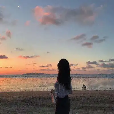 海边头像女生唯美漂亮浪漫海边风景图片
