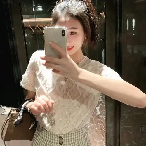 好看的上衣少女心文艺范学生党淘宝购物