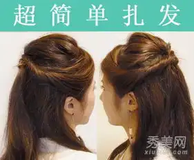 两款简单扎发图解时尚吸睛淑女风