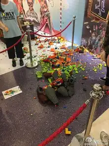 网友3天用万块乐高积木拼出尼克狐男孩不慎推碎
