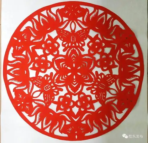 庆改革开放巧手剪出爱国情