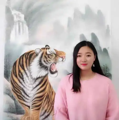 收藏精选国画,新时代女画家王保清