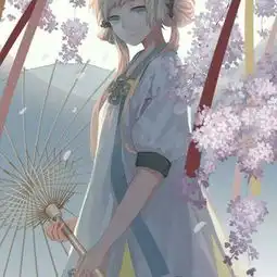 唯美清新动漫古风头像好看女生其实最怕的就是你伤心