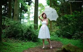 怎么样用ps调出梦幻紫色调的森林美女照片