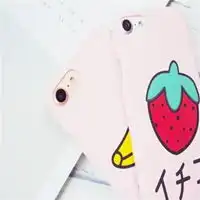 小清新草莓头像女生草莓可爱小清新头像