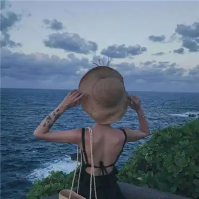 女生背影头像唯美伤感没有分手何必有忧愁