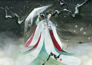 古风美人伞