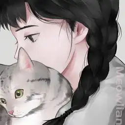 动漫女生头像伸手只需一瞬间