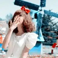 背影马尾女生头像唯美微信头像图片大全