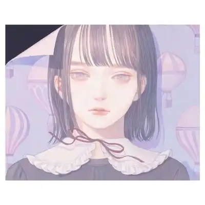 今日插画超惊艳的手工画的绝美少女生头像我要个性网