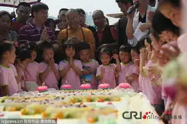 108个汶川地震宝宝聚什邡共度五周岁生日高清组图