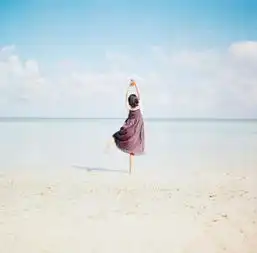 求一张女生沙滩图片